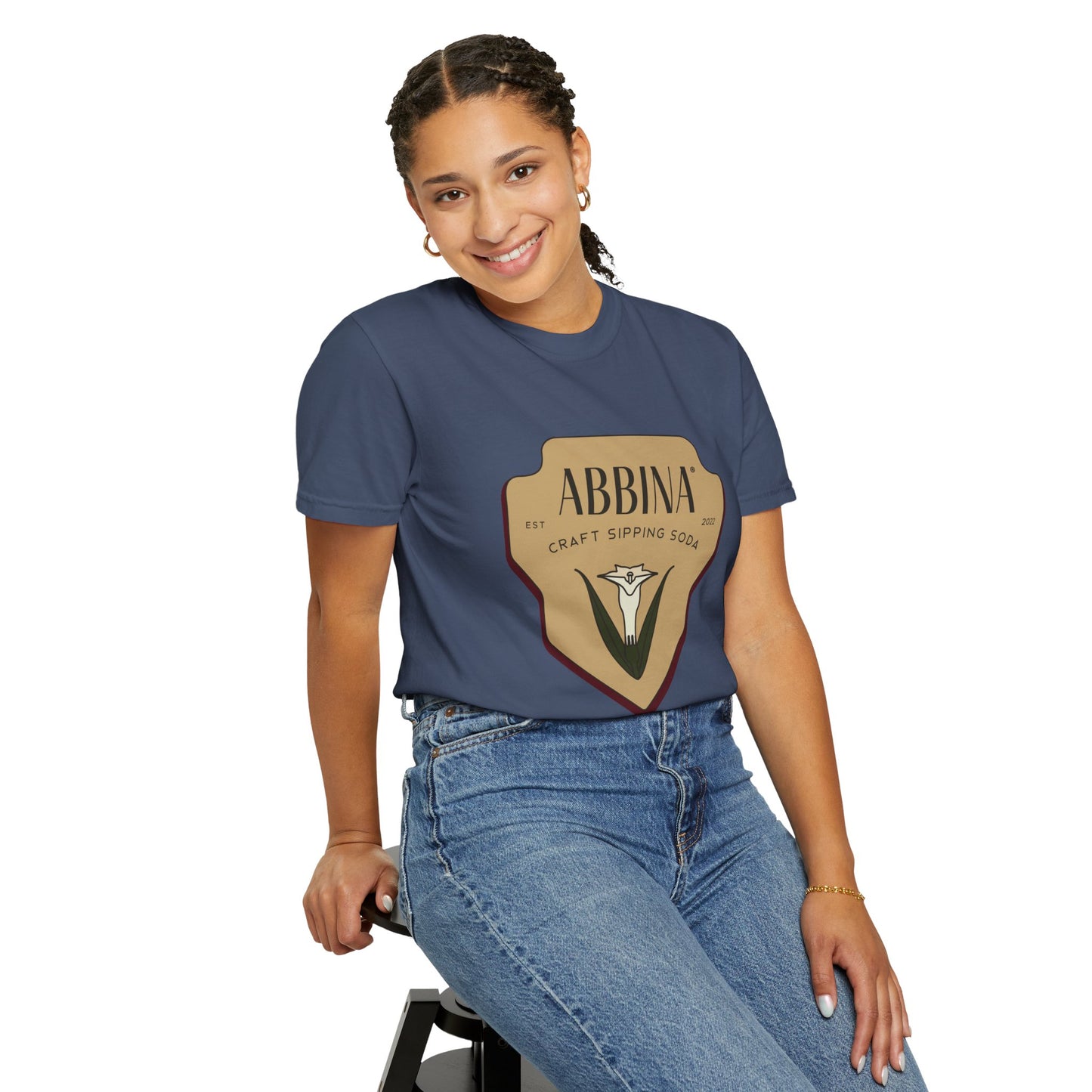 Abbina Crest Logo T-Shirt