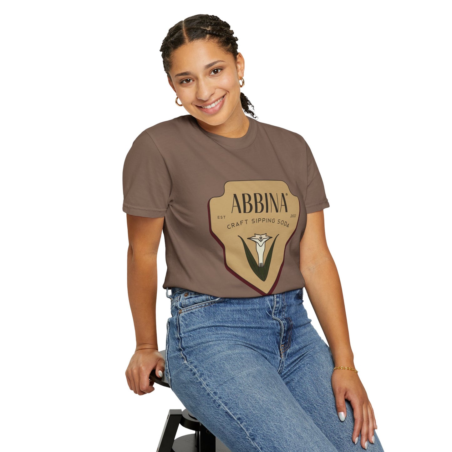 Abbina Crest Logo T-Shirt